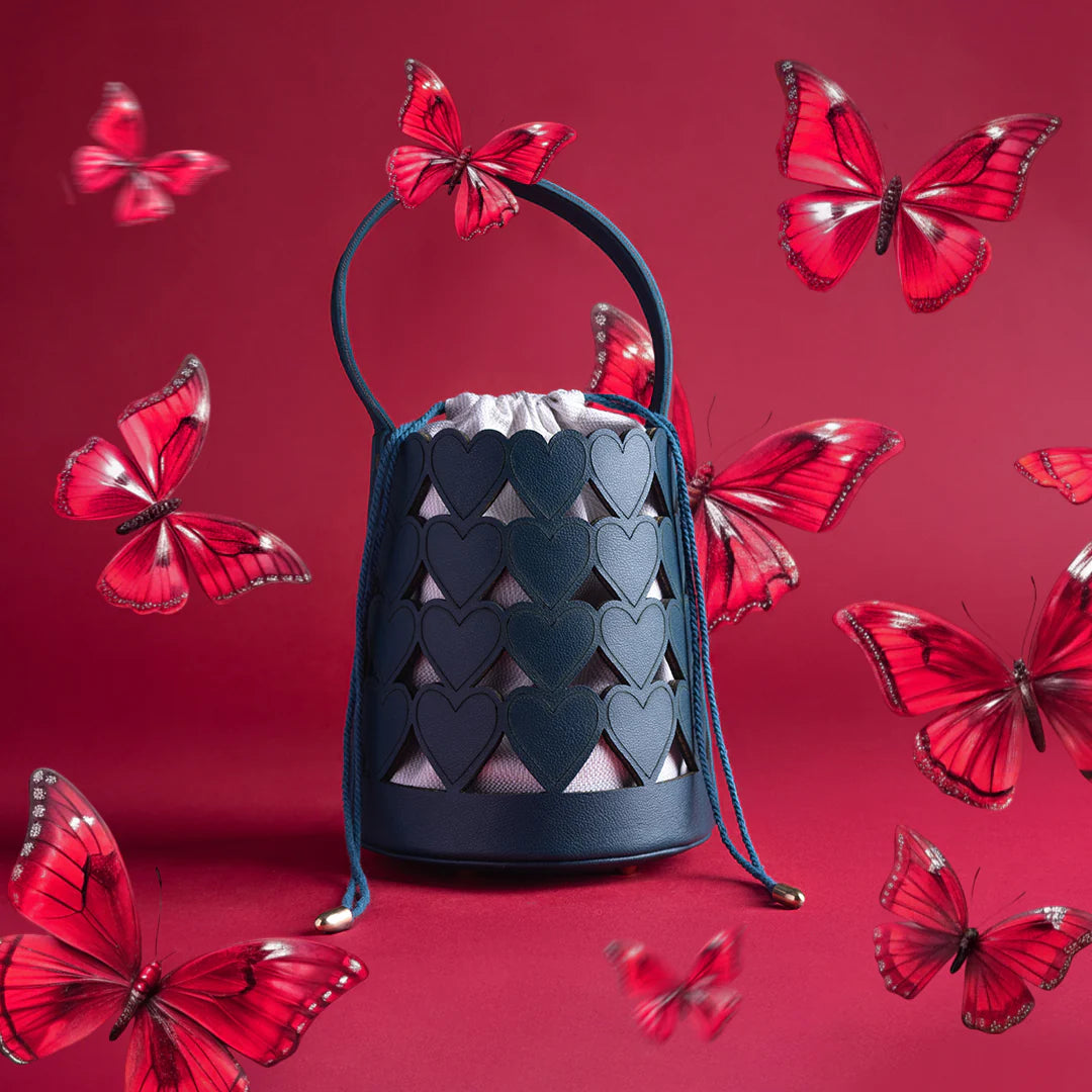 Love Lattice Bucket Bag - Suave Bags