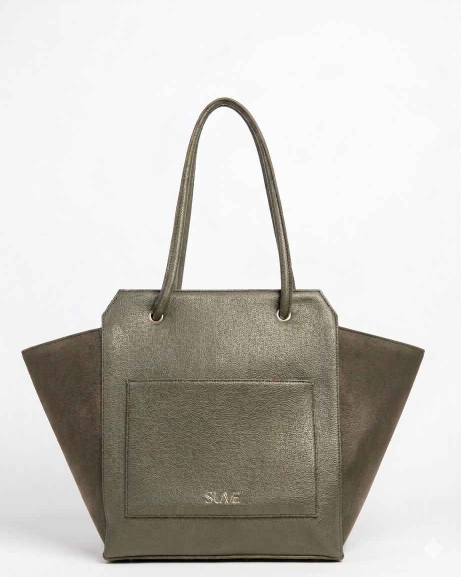 The Solene Tote Bag - Olive