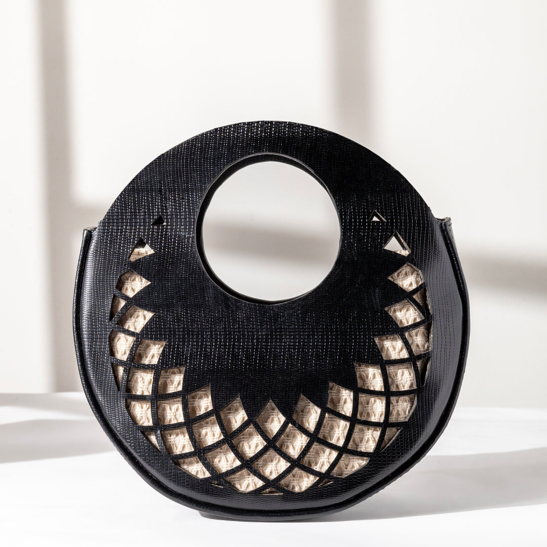 Black Aurora Circle Bag