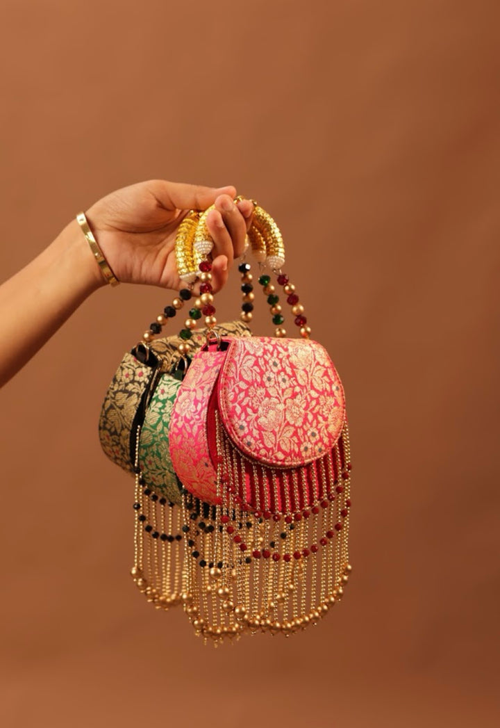 Classic Black Chandrika Handbag