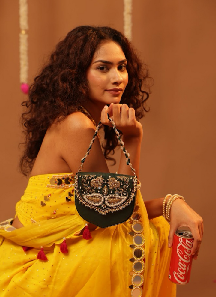 Emerald Green Inara Handbag