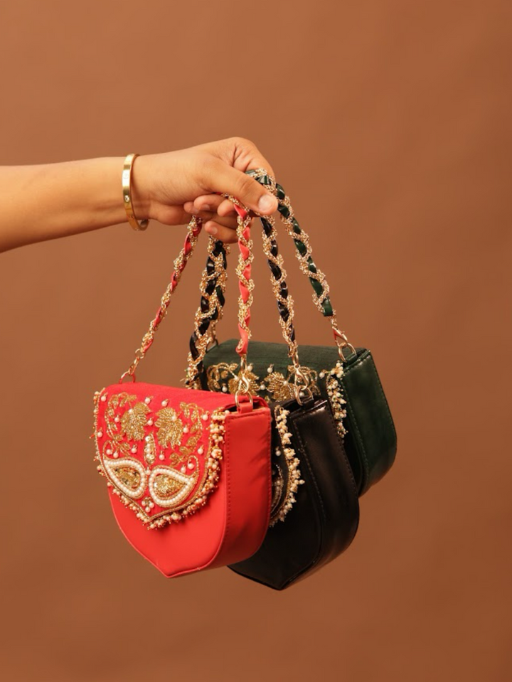 Emerald Green Inara Handbag