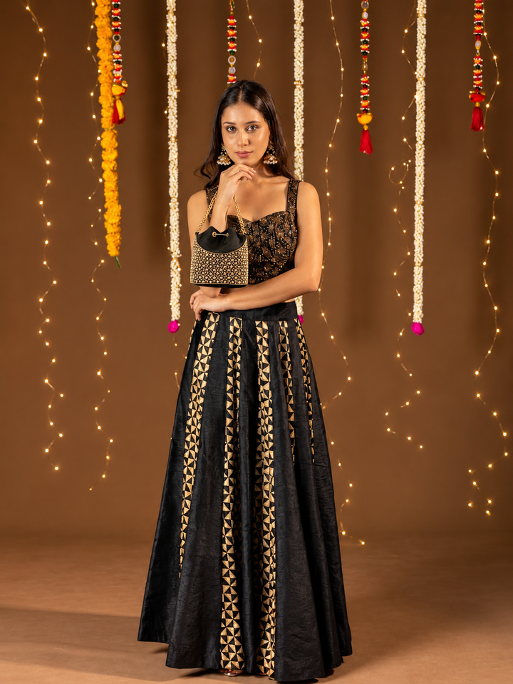 Nayab Embroidered Bucket Bag